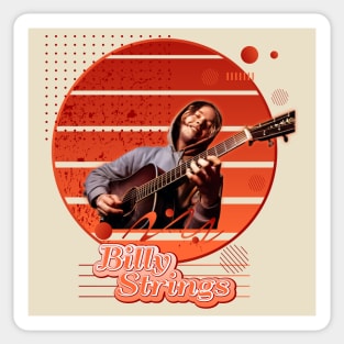 Billy strings | Retro style Sticker